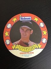 1990 Holsum Bread Superstar Discs #20 Gregg Olson - Baltimore Orioles