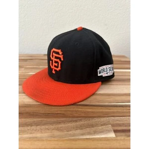 San Francisco Giants New Era Baseball Hat - Size 7 1/2 - 2014 World Series  - Picture 1 of 6
