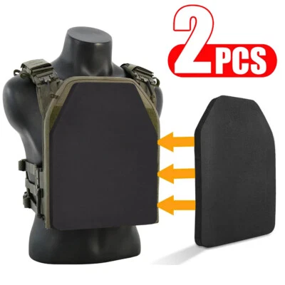 Tactical Foam SAPI Shock Plate 2 Pack EVA Foam for Airsoft Gear Vest Inner Liner - Image 1 of 4