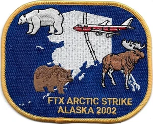 ALASKA FTX Arctic Strike 2002 - Police Fire EMS SAR Patch Polizei Abzeichen USA - Bild 1 von 3