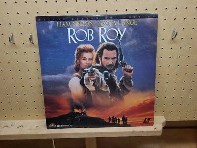 Laser Disc Rob Roy Deluxe Letterbox Edition- Liam Neeson Jessica Lange Fast Ship - Image 1 of 4