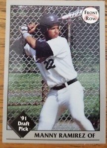 Manny Ramirez 1991 Front Row Baseball Card #47 '91 Draft Pick MT