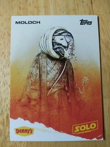 Moloch | 2018 Topps Denny's Solo: A Star Wars Story Card - Bild 1 von 2