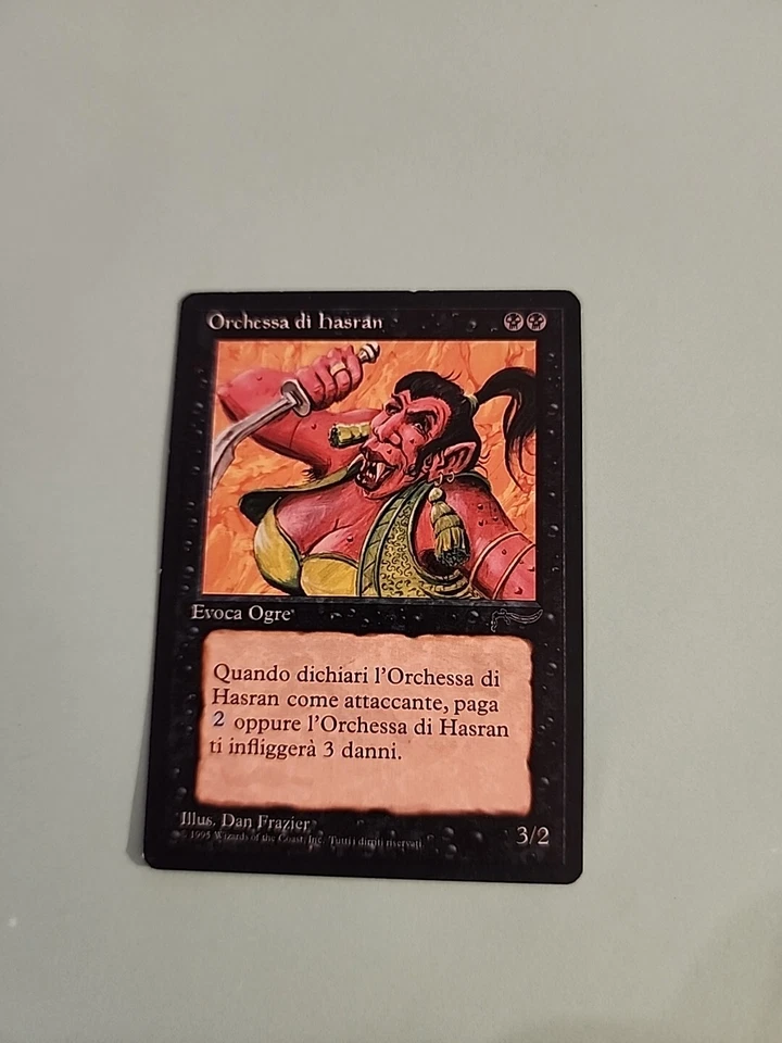 1x MTG Arabian Nights Hasran Ogress, Light Play, Italian!! - Image 1 of 1