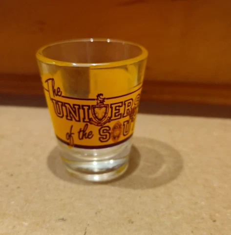 Vintage The University of the South Shot Glass Cover