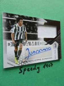 Panini Treble Soccer 2019 Dynamic Signature 19 Cuadrado #90/149 Juventus Auto - Picture 1 of 1
