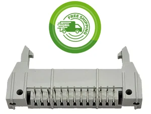 (1x) 26 Pin rechter Winkel - Quickie Auswurf Verriegelung Stiftleiste - PC-Halterung - 2,54 mm - Bild 1 von 4