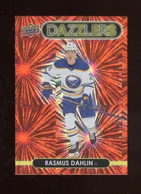 2021-22 UPPER DECK DAZZLERS RED #DZ-9 SEBASTIAN AHO - Image 1 of 2