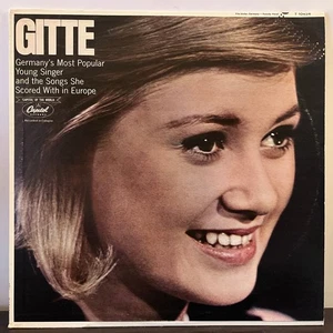 GITTE - Self Titled (1965 Promo) - 12" Vinyl Record LP - VG+ - Picture 1 of 3