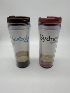 2 2004 Starbucks Australia & Sydney Tumblers 12 Oz - Picture 1 of 5