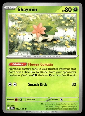 Shaymin 010/182 SV10: Destined Rivals - Image 1 of 2