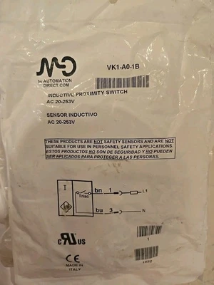 Automation Direct Inductive Proximity Switch AC 20-253C VK1-A0-1B - Image 1 of 3