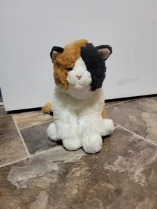Ganz Webkinz Signature Calico Cat WKS1005 Plush Stuffed Animal No Code - Picture 1 of 7