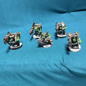 40K Ork Orks 5 Lootas Squad gut bemalt A - Bild 1 von 12