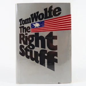 The Right Stuff by Tom Wolfe (Farrar Straus & Giroux, 1979) Vintage HC - Picture 1 of 6