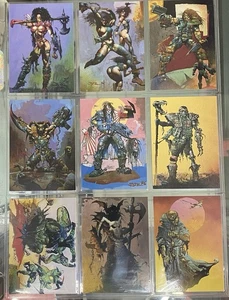 1998 COMIC IMAGES HEAVY METAL FAKK2 TAGLIO GREZZO SET COMPLETO DI 72 CARTE COLLEZIONABILI - Foto 1 di 16