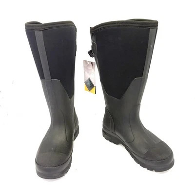 Muck Boots Chore XF Alto Neopreno Goma Negro Botas de Trabajo Mujer’s Talla 6 Foto 1 de 4
