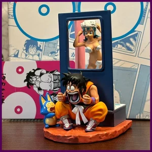 9 cm Dragon Ball Z Anime Puar Figur Yamcha Figur Bulma PVC Actionfiguren - Bild 1 von 24
