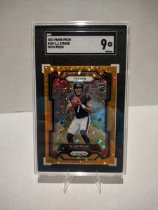 2023 Panini Prizm CJ Stroud RC #339 Orange Disco Prizm SGC 9 Houston Texans - Bild 1 von 2