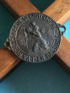 Ancienne Plaque St Christophe Automobile par TAIRAC - Picture 1 of 5