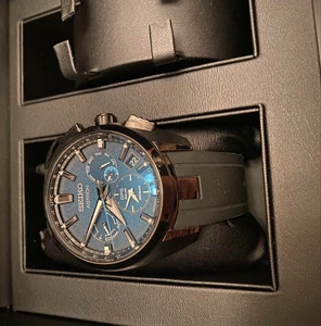 SEIKO Astron SBXC105 GPS limited Solar Powered Radio Men's w/Box - Picture 1 of 10