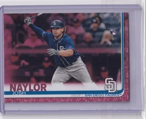 2019 Topps Update JOSH NAYLOR Rookie Card Pink Parallel 35/50 #US43 Padres - Picture 1 of 2