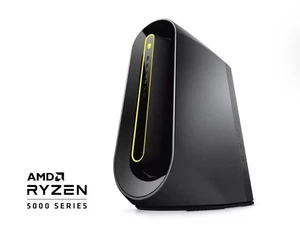 Alienware Aurora R10 AMD Ryzen 5 5600X, 8GB RAM, 1TB HDD, Win 10, No GPU, 1000w - Picture 1 of 2