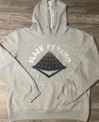 Black Pyramid Heathered Gray Pullover Hoodie Sweatshirt Men’s Size XL - Image 1 of 4