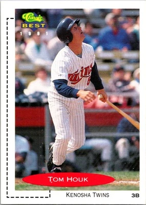 Tom Houk 1991 Classic Best #351 Kenosha Twins - Image 1 of 2