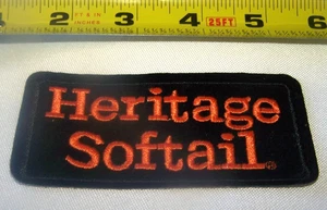 HARLEY DAVIDSON RIDER -- HERITAGE SOFTAIL-- SCHWEINEWESTE JACKE PATCH 4X 2 - Bild 1 von 2