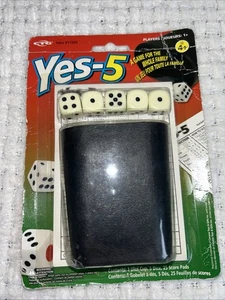 Gioco da viaggio portatile Yahtzee Yes 5" vintage, mai aperto, 1963 - Foto 1 di 2