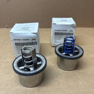 2 pcs 23503827  Thermostat 160° DEG Detroit Diesel S60 / S50, new old stock - Picture 1 of 18
