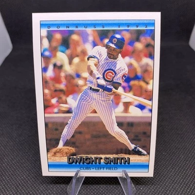 1992 Donruss Dwight Smith #561 Chicago Cubs - Image 1 of 2