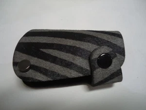 CAR SMART KEY REMOTE GLOVE COVER LEXUS 03-05 LS430 Zebra PRINT FAUX FUR VILLUS - Picture 1 of 5