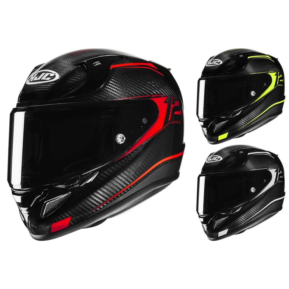 HJC RPHA 12 Carbon Keres Motorrad Helm Integralhelm inkl. Visier und Pinlock® - Bild 1 von 1