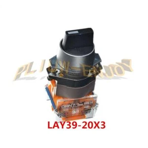 Interruptor de perilla autobloqueante de 3 velocidades CHNT 10 PIEZAS NUEVO LAY39-20X-3 2NO - Imagen 1 de 4