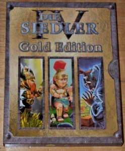 DIE SIEDLER IV, Gold Edition 1 CD, für PC Windows 95b+ 98, + Handbuch, OVP - Bild 1 von 4