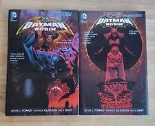 DC Comics Batman And Robin Comics Viol 1 & 2 Hard Cover Tomasi - Gleason