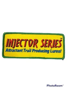 Injector Series Attractant Trail Producing Lures Embroidery Iron Fishing Patch - Picture 1 of 2