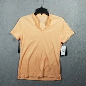 NIKE GOLF SHIRT WOMAN SMALL Bright Mandarin NWT - Picture 1 of 11