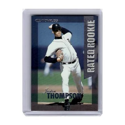 Donruss Rated Rookie Justin Thompson Tigers #23 1996 Foto 1 de 3