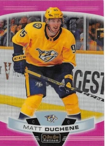 2019-20 O-Pee-Chee Platinum Matte Pink #144 Matt Duchene - Picture 1 of 2