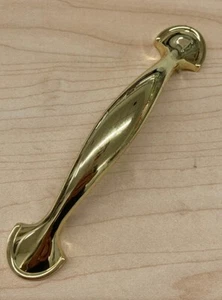 Liberty 4-1/2" Messing versilbert Halbrund Fuß Schrank Ziehgriff P39955V-PB-C7 - Bild 1 von 2