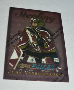 1996 TOPPS FINEST - JOHN VANBIESBROUCK GOALIE PANTHERS DEFENDERS # 20 - Bild 1 von 4