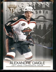 Alexandre Daigle 2004 Pacific Trading Titanium #50 - Minnesota Wild - Picture 1 of 2