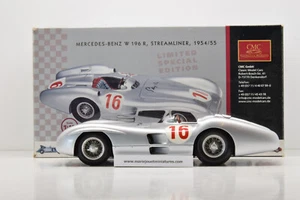 MERCEDES W196R 1954 STREAMLINER SIGNÉE STIRLING MOSS CMC 1/18 - Imagen 1 de 14