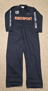00s Eurosport Coveralls 48 Soccer Kappa Nike Puma Adidas Diadora Umbro Retro - Picture 1 of 10