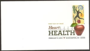 US 4625 Heart Health DCP FDC 2012 - Picture 1 of 1