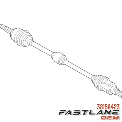 2014-2024 MITSUBISHI MIRAGE LEFT FRONT AXLE SHAFT NEW OEM 3815A423 - Image 1 of 4