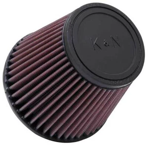 K&N RU-3580 Round Tapered Rubber Universal Clamp-On Air Filter - Picture 1 of 2